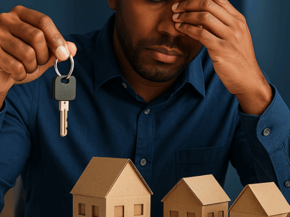 Personne dépassée par problème immobilier